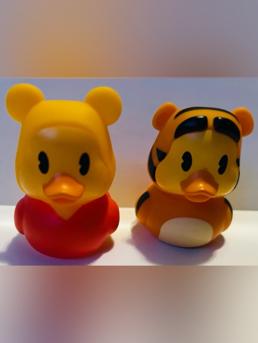 NEW!!! Original Disney’s Winnie The Pooh And Tigger Rubber Duck Set (NWT)